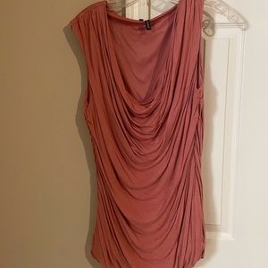 Soft pink sleeveless top